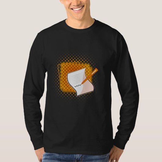 の書恋人Tシャツ Tシャツ (正面)