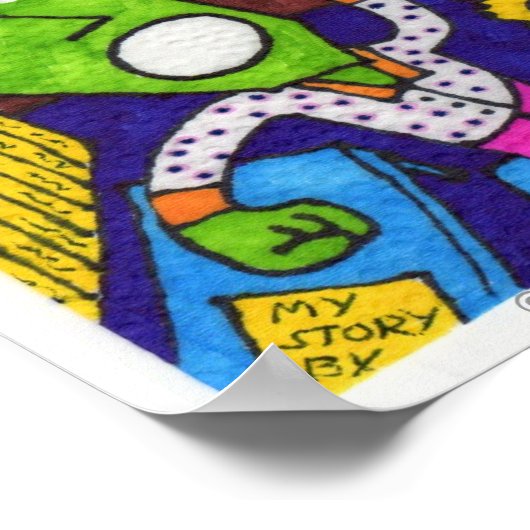 の書教訓#6 ポスター (角)