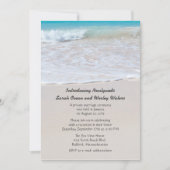 の書発表は砂の結婚中で 招待状 (正面)