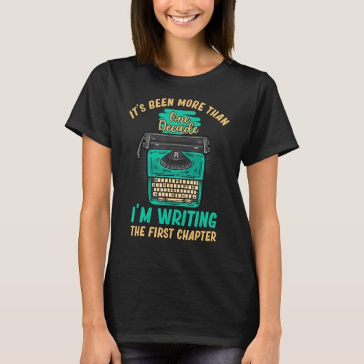 の書第1章著述家作家図 Tシャツ (正面)