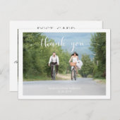 の書結婚道ありがとう写真はがき ポストカード (正面/裏面)