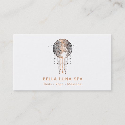 *~*の月の宇宙の月の宇宙シャーマン 名刺 (正面)