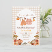 の服つるカボチャ性別が秋秋を明かす 招待状 (スタンド正面)