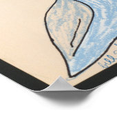 の未編読ヴィンテージ写真Old Etistic Pict ポスター (角)