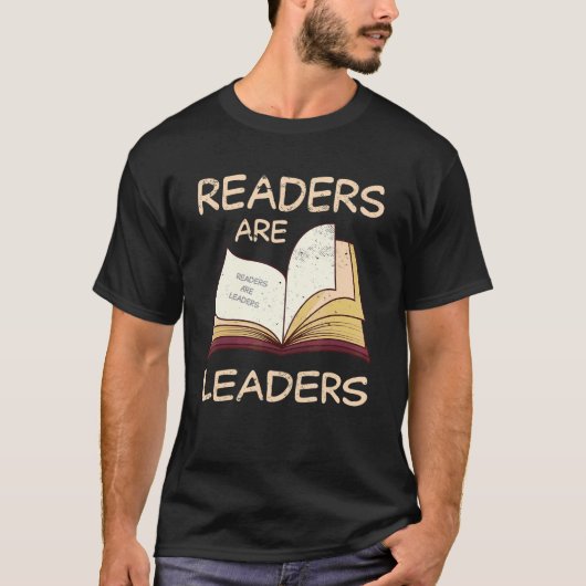 の本読書図書読者一覧 Tシャツ (正面)