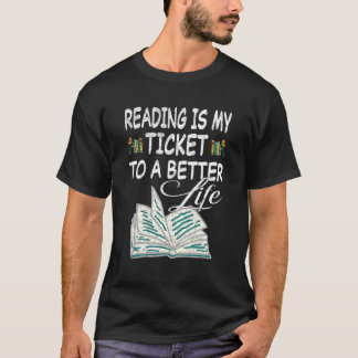 の本読書図書読者一覧 Tシャツ