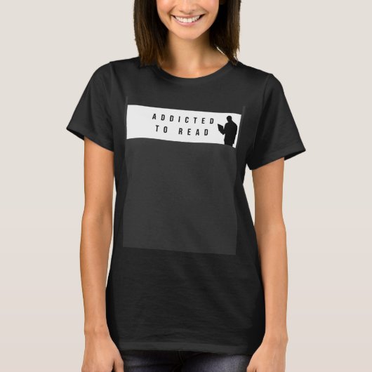 の本読論読会に夢中だ Tシャツ (正面)