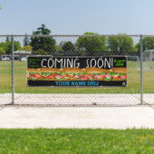 の来すぐグランドオープニングサンドイッチショップデリ 横断幕 (インサイチュ)