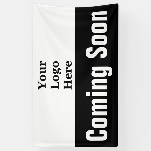 の来ロゴの白黒はこちら 横断幕 (縦)