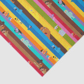 の来一緒のストライプパターン 薄葉紙 (詳細)