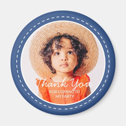 の来写真にモダン名門私立校風のカスタム感謝 マグネット (正面)