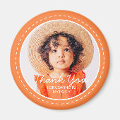 の来写真にモダン名門私立校風のカスタム感謝 マグネット (正面)