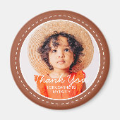 の来写真にモダン名門私立校風のカスタム感謝 マグネット (正面)