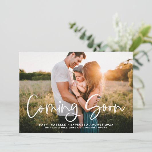 の来書道モダン写真妊娠 (スタンド正面)