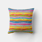 の来目のパターン クッション (裏面)