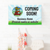 の来近日発表ロゴ 横断幕 (インサイチュ)