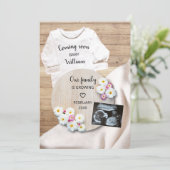 の来間もなくフローラ超音波写真妊娠 案内状 (スタンド正面)