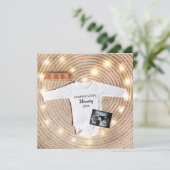 の来間もなく超音波超音波写真妊娠 案内状 (スタンド正面)