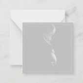 の来間もなく – 大きな期待2.0 ノートカード (裏面)