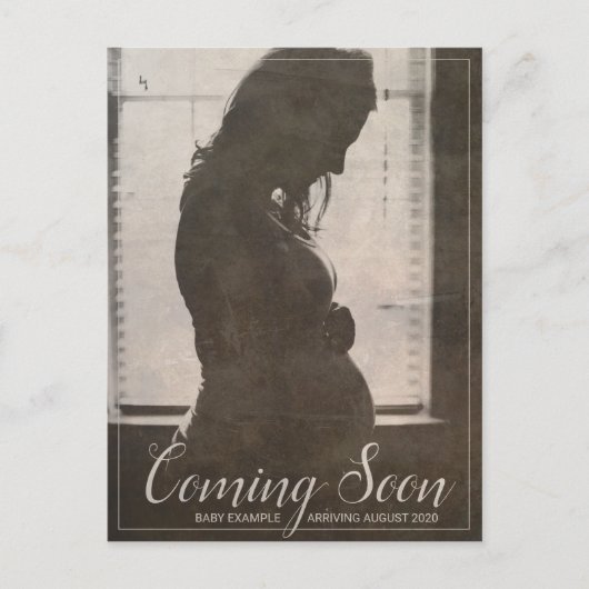 の来間もなく – 大きな期待 シーズンポストカード (正面)