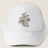 の来Soon Trucker Hat 2023 キャップ (正面)