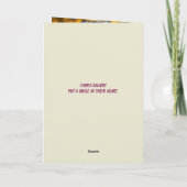 の来YOUR WAY GET WELL CARD カード (裏面)