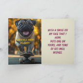 の来YOUR WAY GET WELL CARD カード (内部)