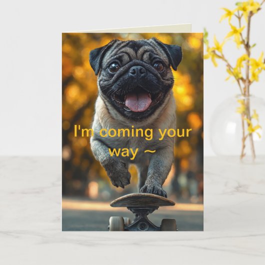 の来YOUR WAY GET WELL CARD カード (黄色い花)