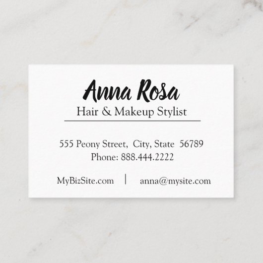 *~*の柔らかい花の青緑の花の上品 名刺 (裏面)