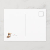 ～の森林植物に関する子ども向けの本 インビテーションポストカード (裏面)