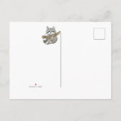 ～の森林植物に関する子ども向けの本 インビテーションポストカード (裏面)