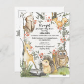 ～の森林植物に関する子ども向けの本 インビテーションポストカード (正面/裏面)