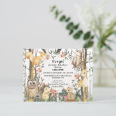 ～の森林植物に関する子ども向けの本 ポストカード (スタンド正面)