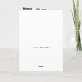 の植ぶら下がった物パパカード カード (裏面)