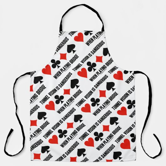 の橋を渡るとトンネルの視遊見は危険だ エプロン (正面)