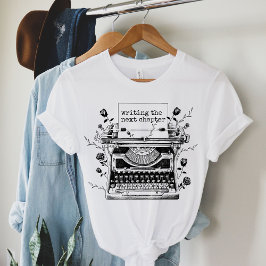 の次書章シャツ作家 Tシャツ