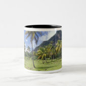 〜の歴史的な道沿いのグロピトン·ビュー ツートーンマグカップ (中央)