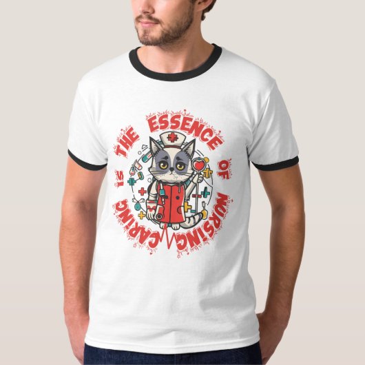 の気にことは看護の要だ Tシャツ (正面)