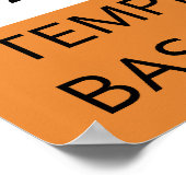 の気質警告的なバスクラリネティストのポスター ポスター (角)