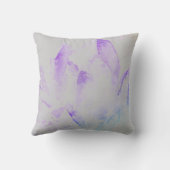 *~*の水晶のモダンの抽象芸術の水彩画のニューエイジ クッション (裏面)