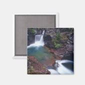 の氷河の国立公園の聖マリア秋 マグネット (正面/裏面)