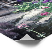 の沈没庭園の木造館 ポスター (角)