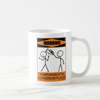 の温警告度の高いユーフォニアムプレイヤーコーヒーマグ コーヒーマグカップ