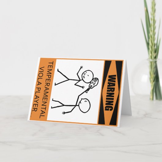 の温警告度バイオリア選手 カード (正面)