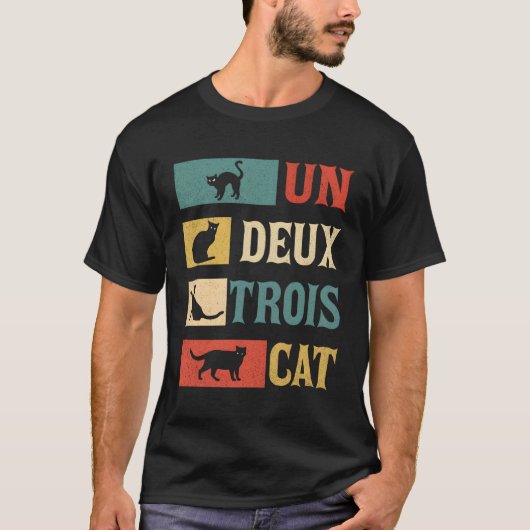 ~の為にトリスフランスの猫のジョーク Tシャツ (正面)