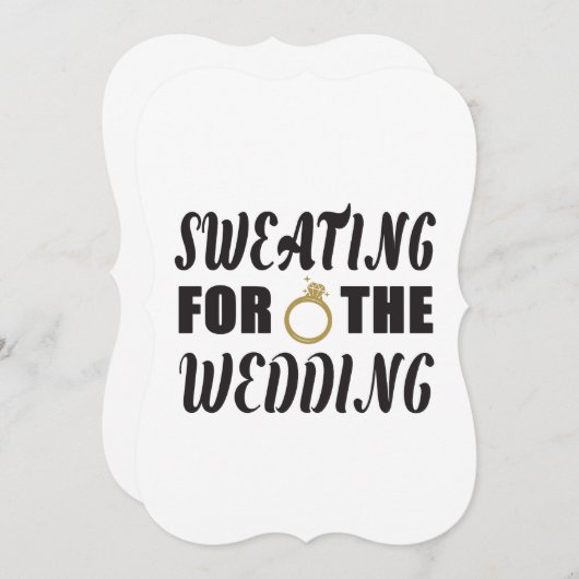 の為に汗結婚をかく (正面/裏面)