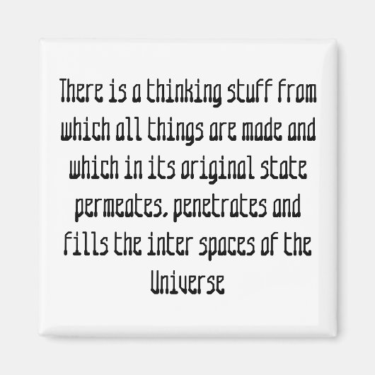 の物考えが出た… -カスタマイズ マグネット (正面)