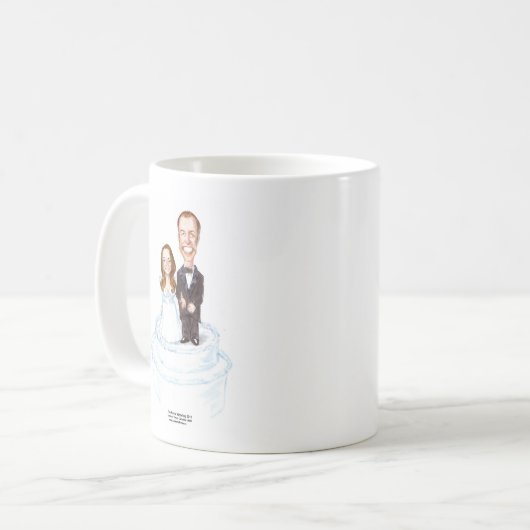 の王室のキャサリンと結婚ウィリアムのギフトティーなど コーヒーマグカップ (正面左)