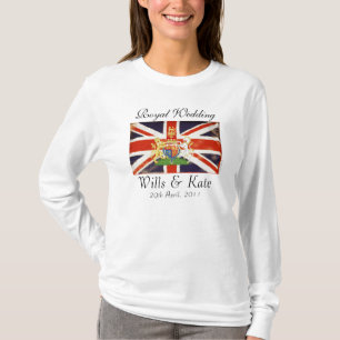 の王室の結婚紋章 Tシャツ
