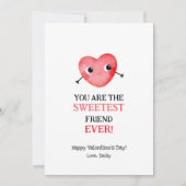 の甘いバレンタインのハートに少しのおごり シーズンカード (正面)